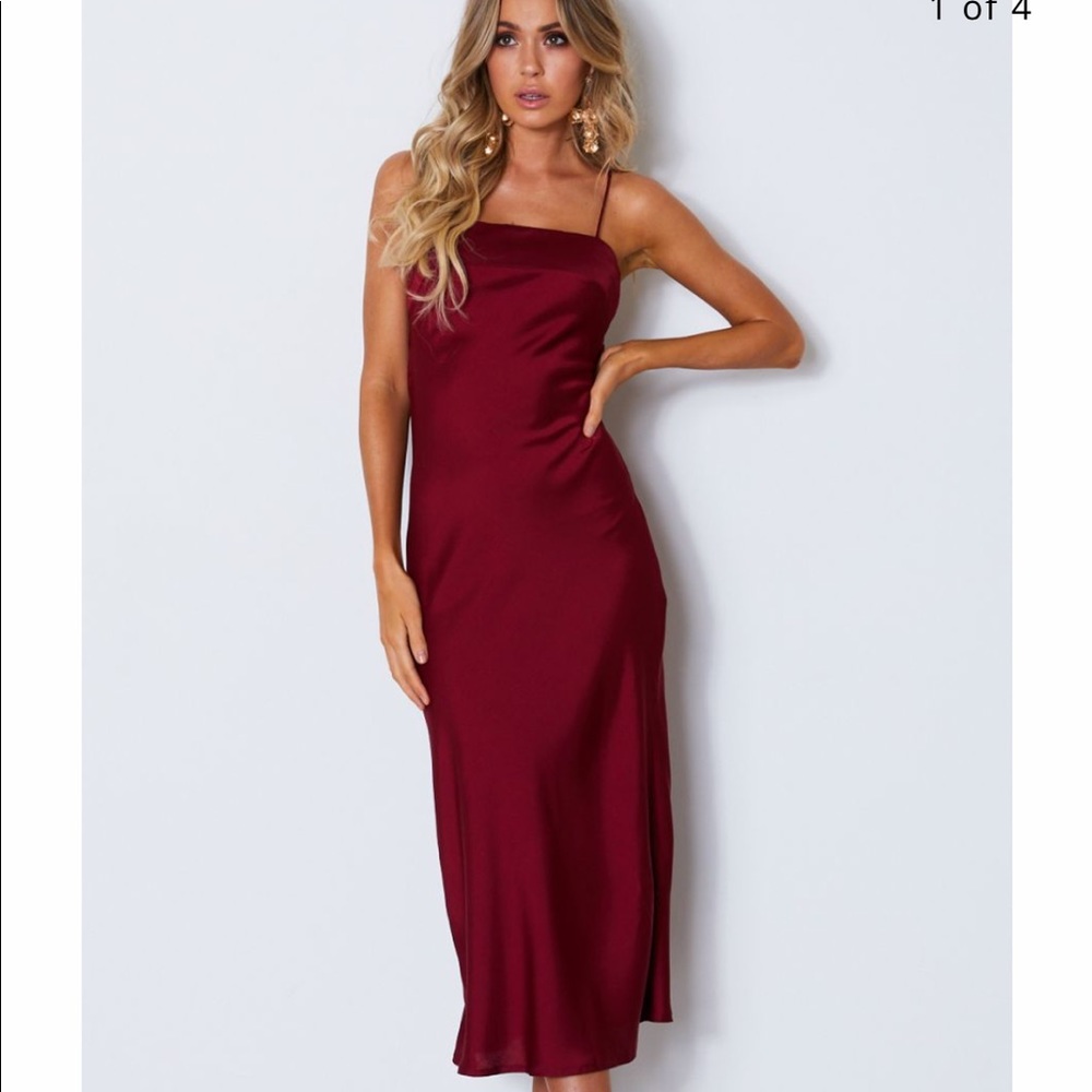 White Fox Boutique midi dress